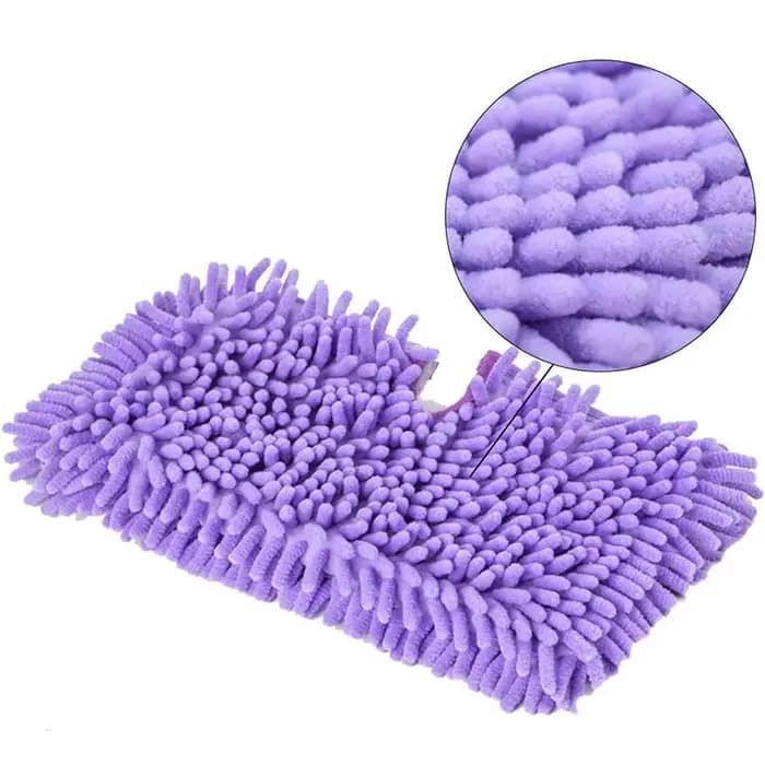 Tampon de remplacement lavable en microcarence pour vadrouilles Shlavabo Steam Pocket