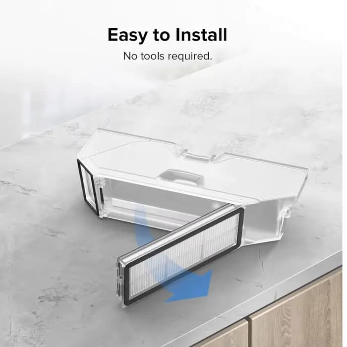 Filtres lavables d'origine Roborock Qrevo MaxV/Qrevo S/Qrevo Plus pour aspirateurs robots