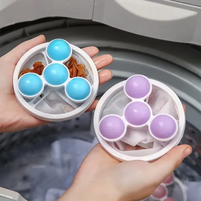 Sac de collecte de saleté réutilisable pour machine à laver