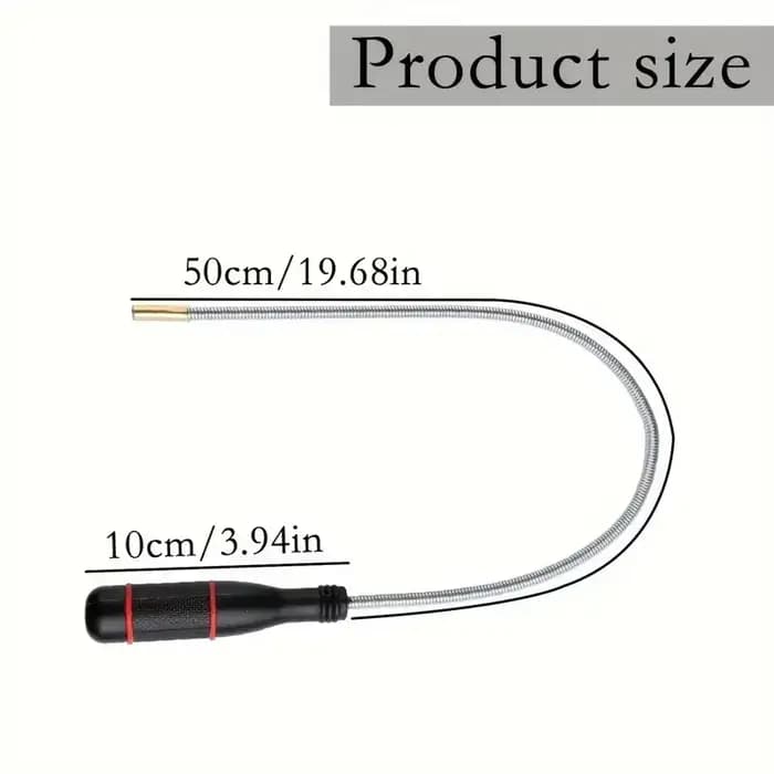 Outil d'aspiration magnétique flexible