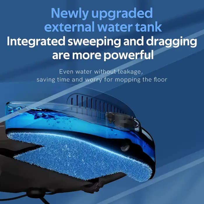 Obowal balayage Robot aspirateur APP contrôle automatique réservoir d'eau