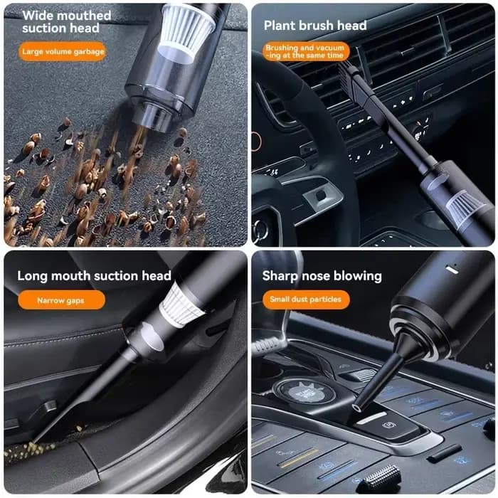 990000pa sans coin mort puissant aspirateur maison intelligente gonflable sans fil