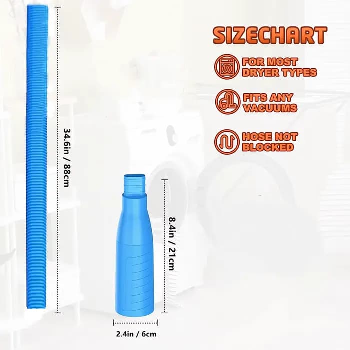 Accessoire de nettoyage de ventilation de sèche-linge