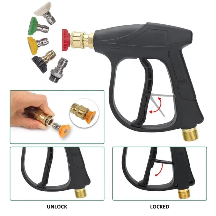 Nettoyeur haute pression pour le nettoyage de voiture