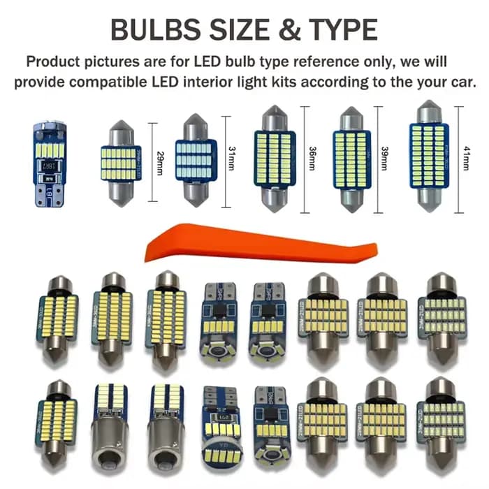 Pour Dacia Jogger 2021-2024 2022 2023 2024 Premium LED lumineuse intérieur dôme carte coffre lumière Kit voiture lampes LED Canbus pas d'erreur