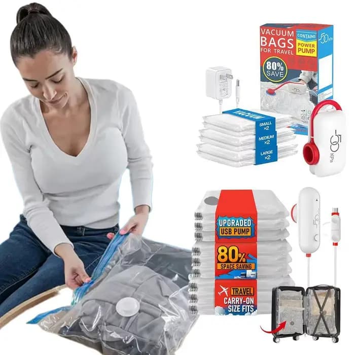 Sacs de rangement sous vide