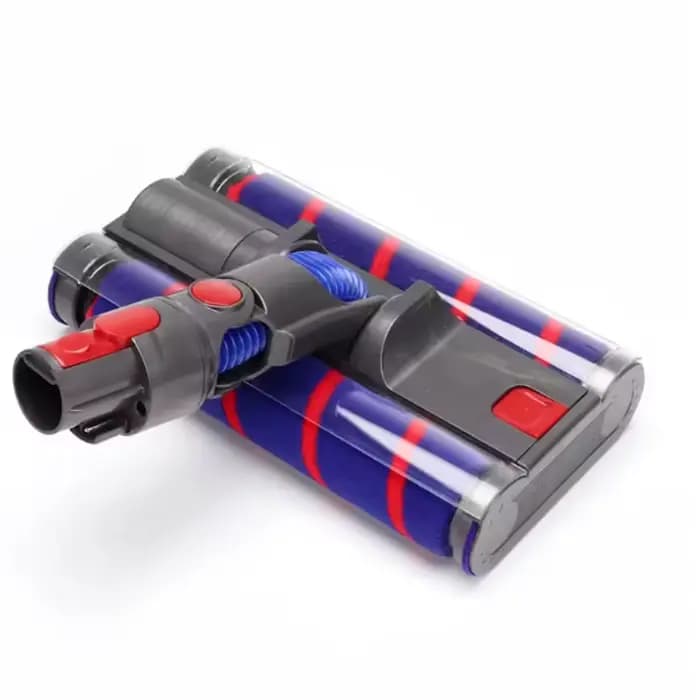 Tête de nettoyage à double brosse à rouleaux souples pour aspirateur Dyson séries V7