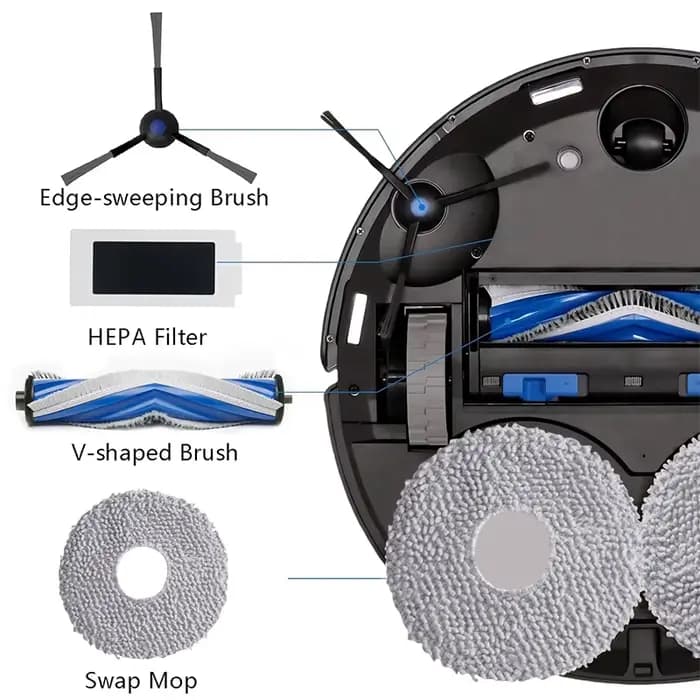 Accessoires pour aspirateur Robot ECOVACS DEEBOT T30S / T30 PRO / T30 Omni
