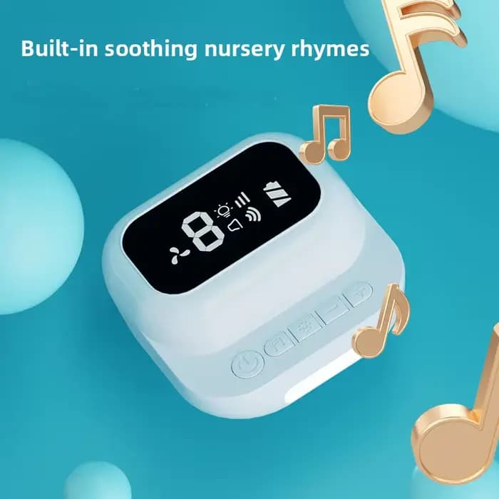 Nettoyeur nasal électrique avec musique et lumière douce, aspirateur nasal électrique puissant rechargeable pour nourrissons
