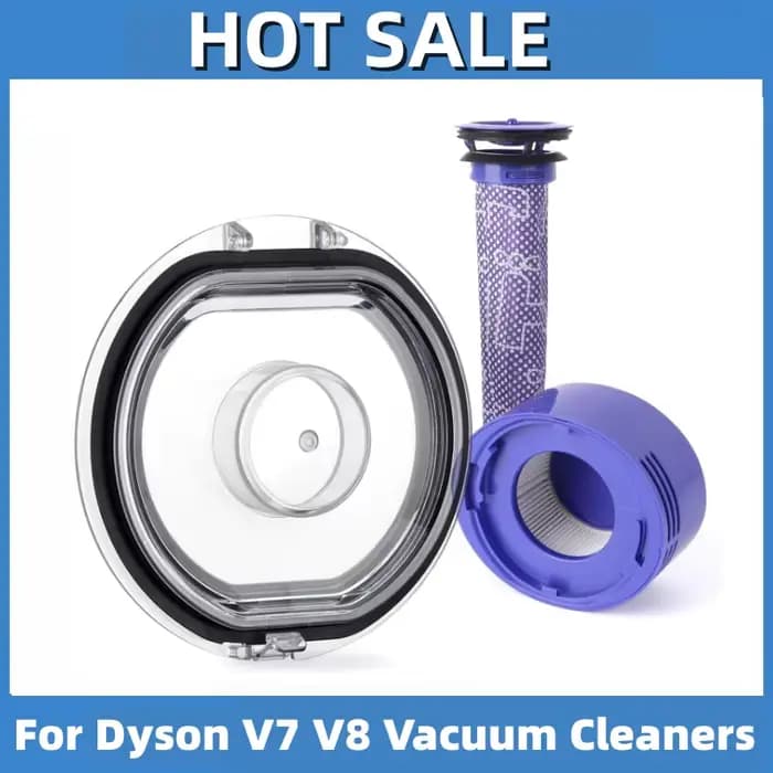 Pré-filtre et post-filtre de remplacement pour aspirateurs Dyson V7 V8