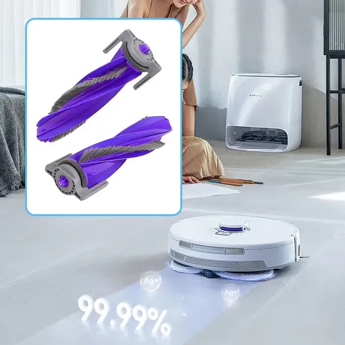 Brosse à rouleau principal pour aspirateur Robot Narwal Flow/Freo X Ultra/Freo X Plus/Freo Z Ultra/J5/J4/J4 Lite