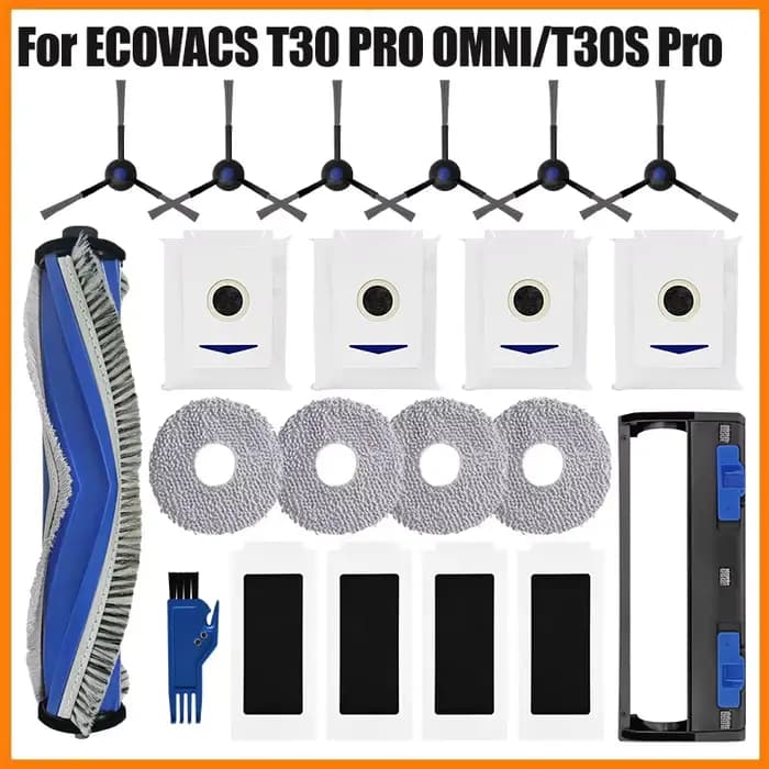 Accessoires pour aspirateur Robot ECOVACS DEEBOT T30S / T30 PRO / T30 Omni