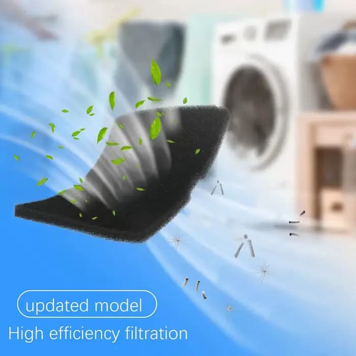 Éponge noire pour sèche-linge