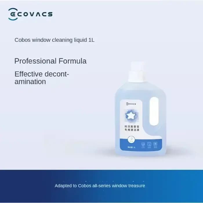 Solution de nettoyage originale ECOVACS WINBOT (1L) compatible avec tous
