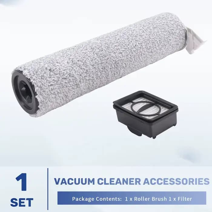 Pour Xiaomi Truclean W20 / 2c / 4c / 2 Lite brosse à rouleau et filtre aspirateur sec et humide
