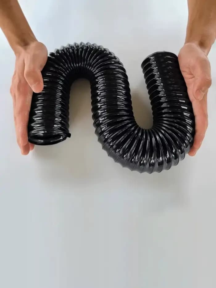Tuyau en PU transparent pour aspiration de poussière, diamètre intérieur de 25 à 0.63mm, 1 à 5 mètres de long, épaisseur de 100mm