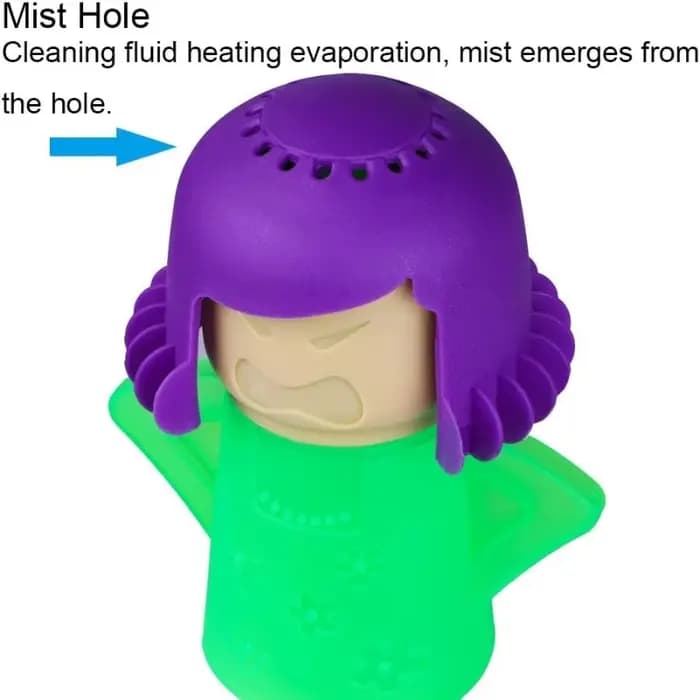 Angry Mom nettoyant à micro-ondes ajouter de l'eau