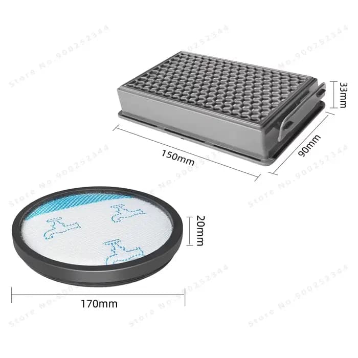 Filtre Hepa compatible pour Rowenta Compact Power XXL RO4811EA RO4823EA RO4825EA RO4853EA RO4855EA RO4859EA RO4871EA RO4881EA