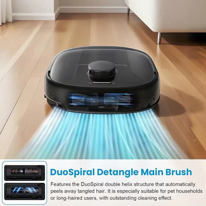 Pour (Eufy Omni E25/E28) aspirateur rouleau principal brosse latérale rouleau vadrouille tissu sac à poussière 【nouvelle Version filtre HEPA】 accessoires