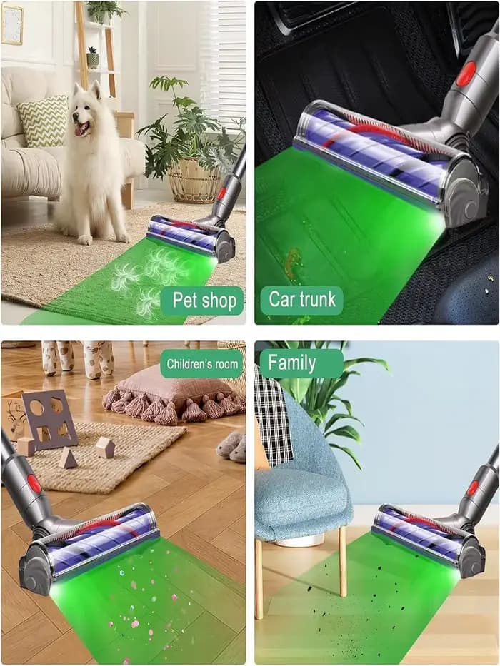 Lumière d'affichage universelle pour aspirateur