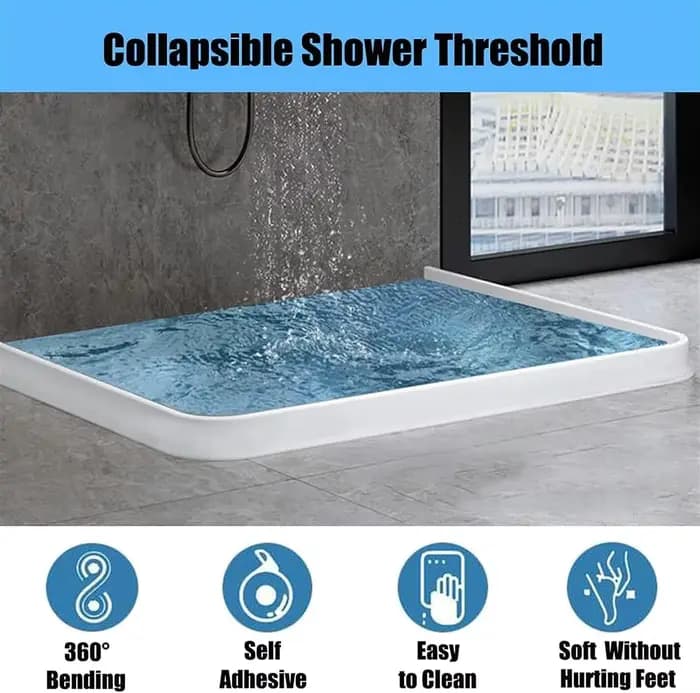 Barrière de douche anti-eau