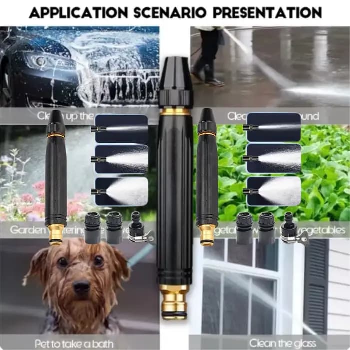 Nouvelle buse de pistolet à eau haute pression pour nettoyage de voiture