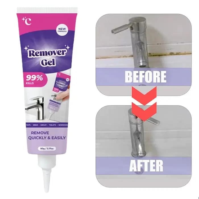 Gel nettoyant puissant pour carrelage mural domestique