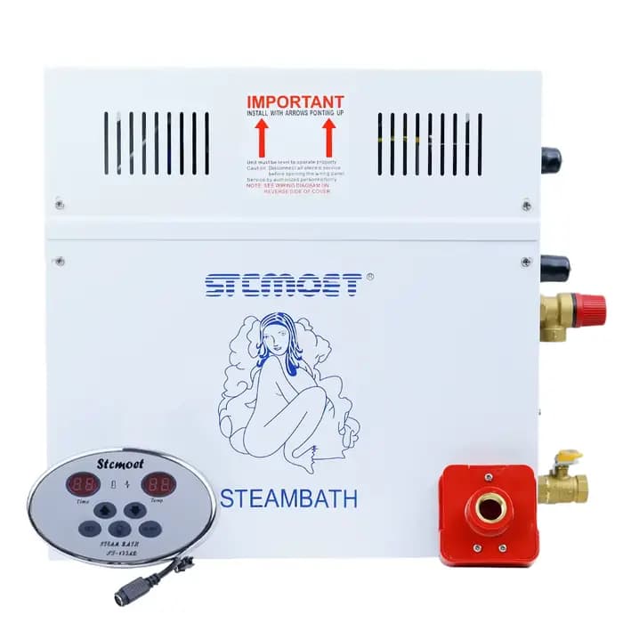 Générateur de vapeur 3/4, 5/6/9kw, 220/380V, pour salle de Sauna, bain-douche, chauffage domestique, contrôleur numérique SPA