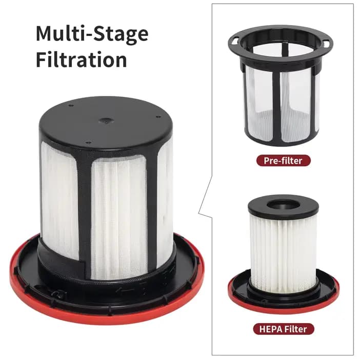 Filtre HEPA de haute qualité pour aspirateurs Bosch série 6