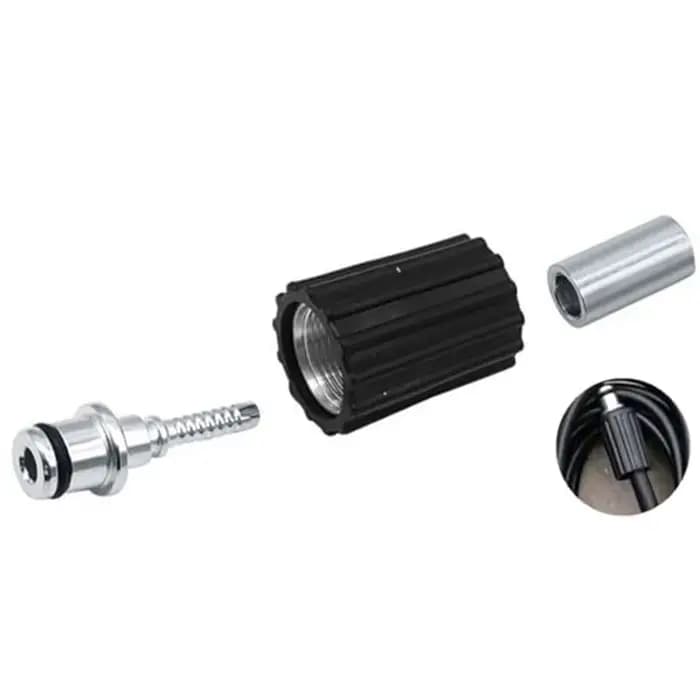 Kit de réparation de tuyau de nettoyeur haute pression : Raccord rapide et résistance à la rouille ! Raccords de tuyaux pour lavage de voitures