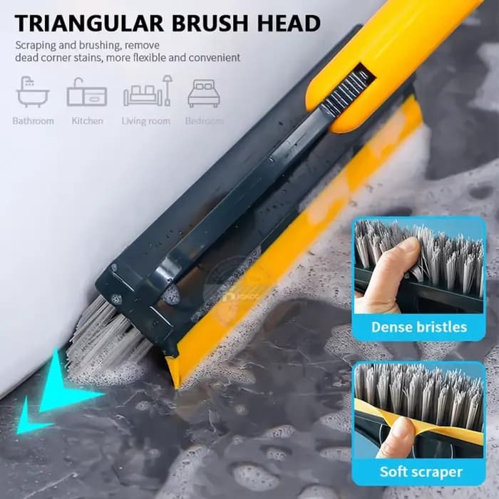 Brosse de nettoyage pour sol de salle de bain
