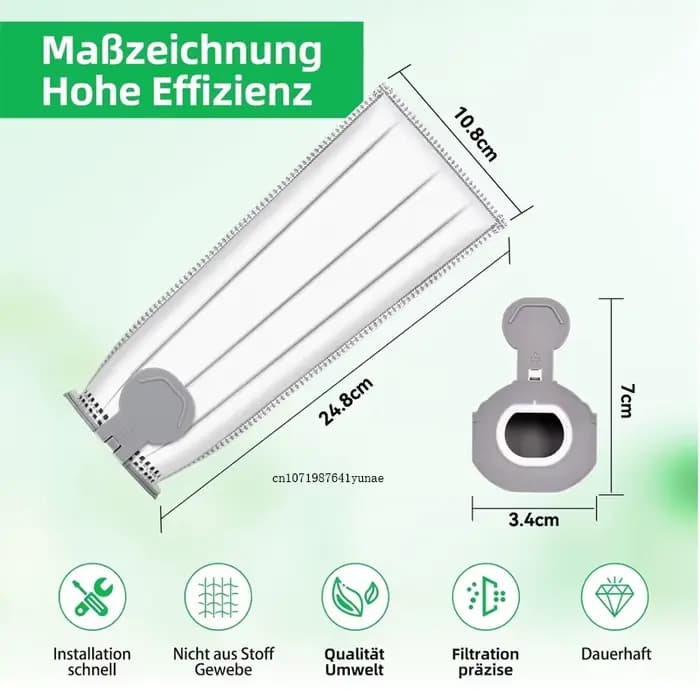 Sacs d'aspirateur pour Vorwerk Kobold VK7 FP7