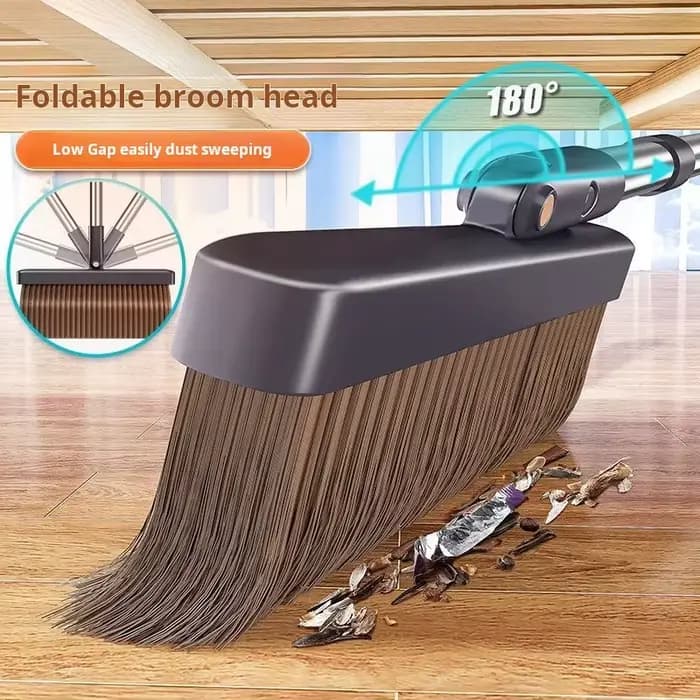 JOYBOS 30cm balai pelle à poussière ensemble 180 rotation balayage brosse de sol pour bureau à domicile salon
