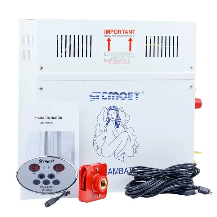 Générateur de vapeur 3/4, 5/6/9kw, 220/380V, pour salle de Sauna, bain-douche, chauffage domestique, contrôleur numérique SPA