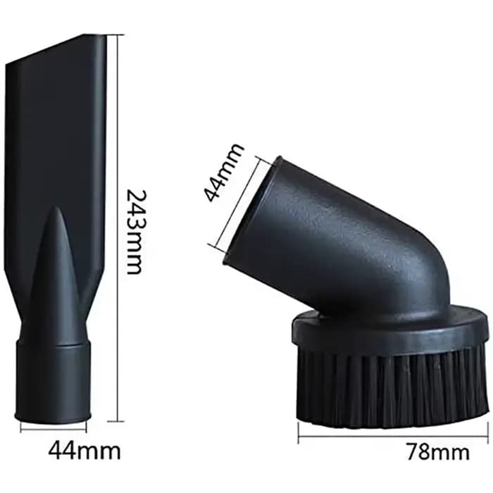 MEOF 10X aspirateur industriel brosse ronde et buses plates ensembles intérieur 44Mm accessoires d'aspirateur