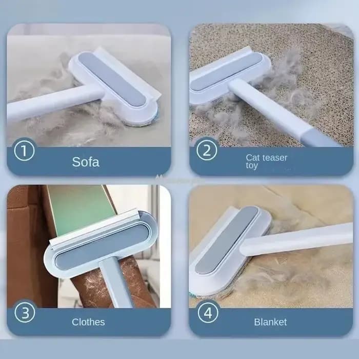 Brosse multifonction pour enlever les poils d'animaux