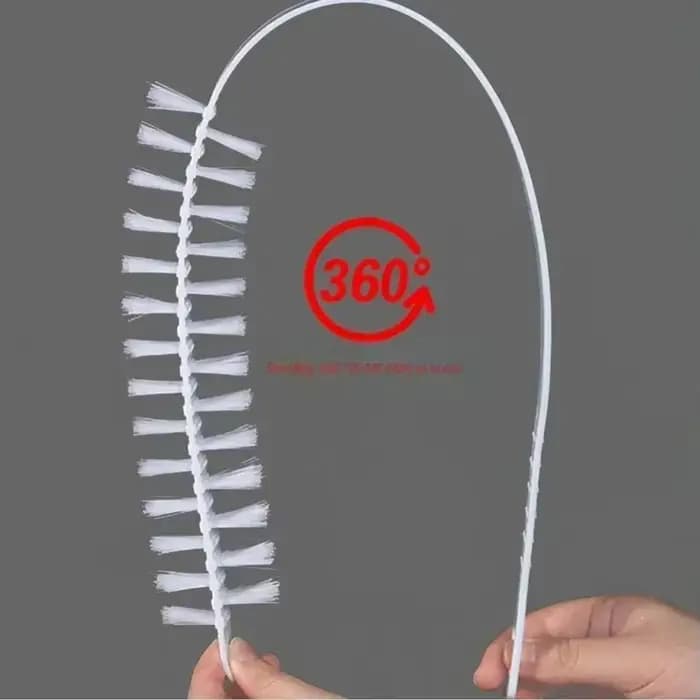 Brosse de nettoyage Flexible longue polyvalente