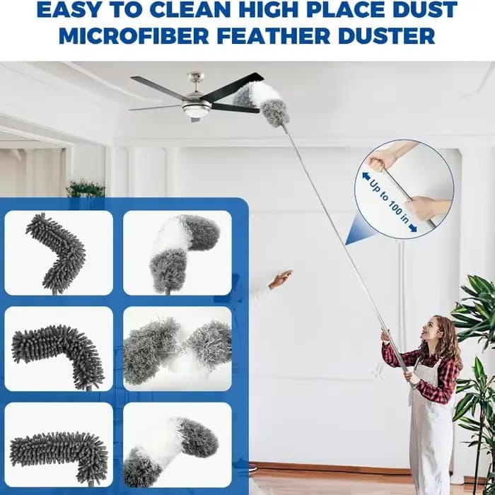 Brosse à poussière en microfibre de 2