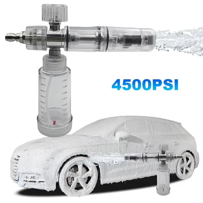 Pot de mousse d'eau de 100ml avec connecteur rapide de 1/4 pouces