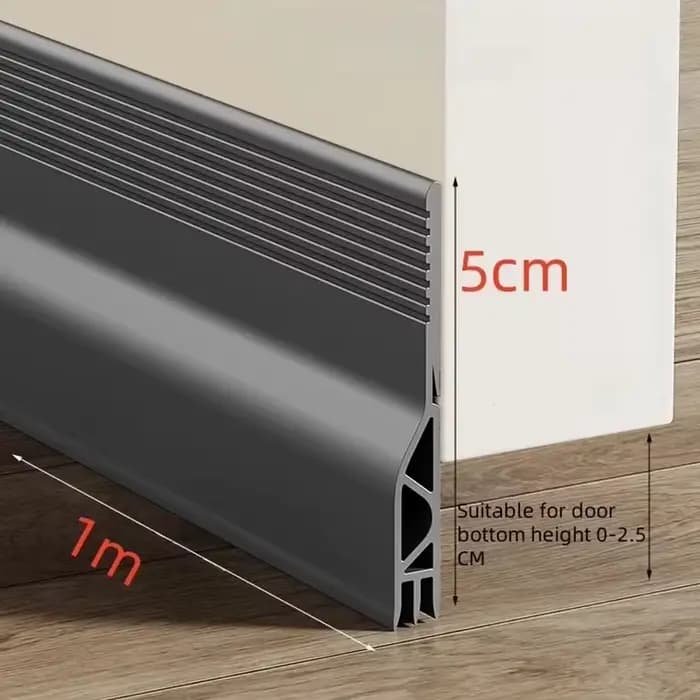 Butoir de porte 1/2M, balayage de porte pour le bas de la porte