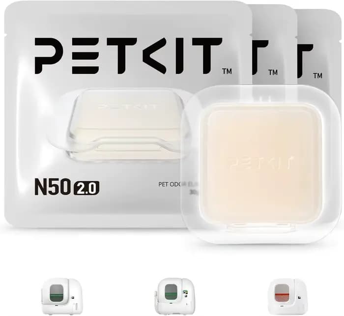 Éliminateur d'odeurs PETKIT N50 2.0 Exclusif pour les litières autonettoyantes PuraMax et PuraMax 2 – Contrôle des odeurs