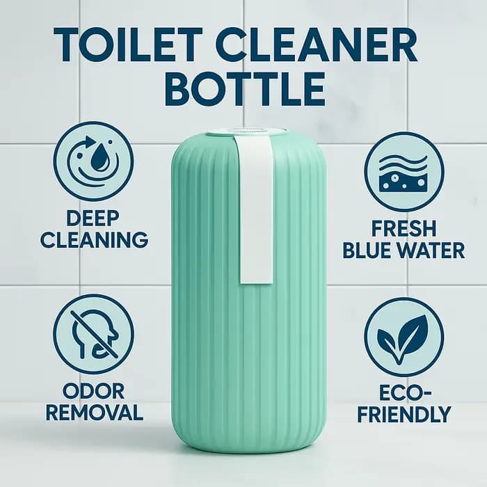 Bouteille de nettoyage automatique des toilettes