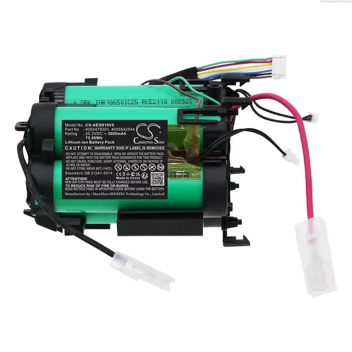 Batterie d'aspirateur 2000mAh/3000mAh pour ELECTROLUX PQ91-50MB