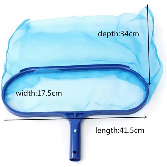Filet d'écumoire pour piscines, râteau de nettoyage des déchets, maille de feuilles, sac profond, filet de nettoyage de feuilles d'étang SPA, accessoires de piscine