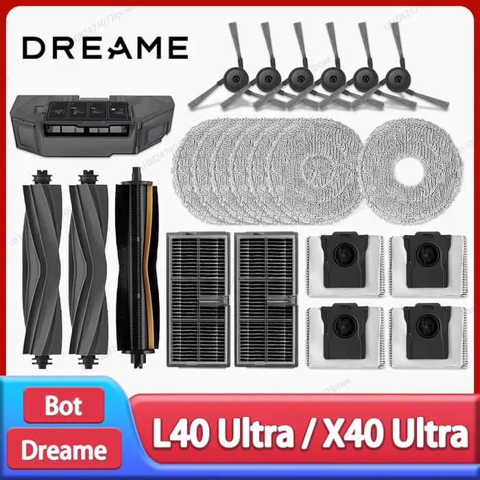 Dreame – accessoires de remplacement pour aspirateur L40 Ultra / X40 Ultra