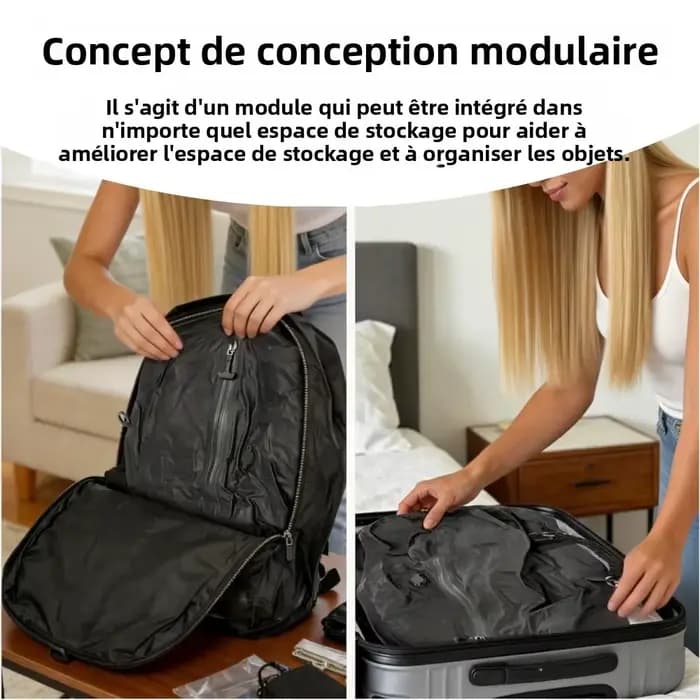 Sacs de compression sous vide pour bagages de voyage