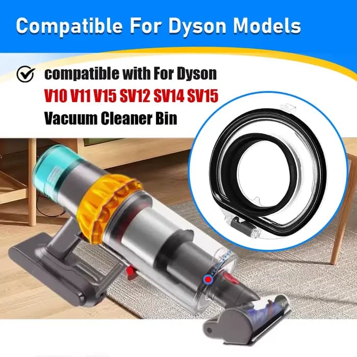 Couvercle de bac à poussière pour aspirateur Dyson V10 V11 V15 SV12 SV14 SV15