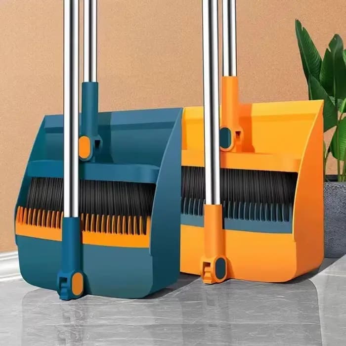 1 ensemble balai et pelle à long manche - Kit de balayage durable