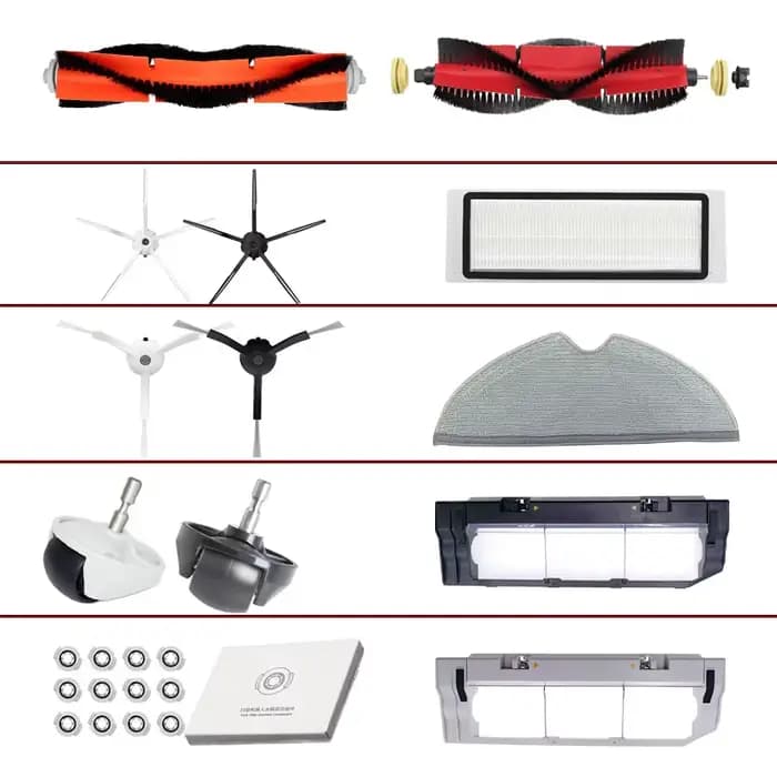 Accessoires pour aspirateur Robot Xiaomi Roborock S5 S6 Pure S60 S65 S50 E25 E4
