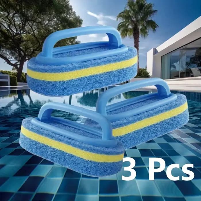 Ensemble de 3 brosses de nettoyage pour piscine